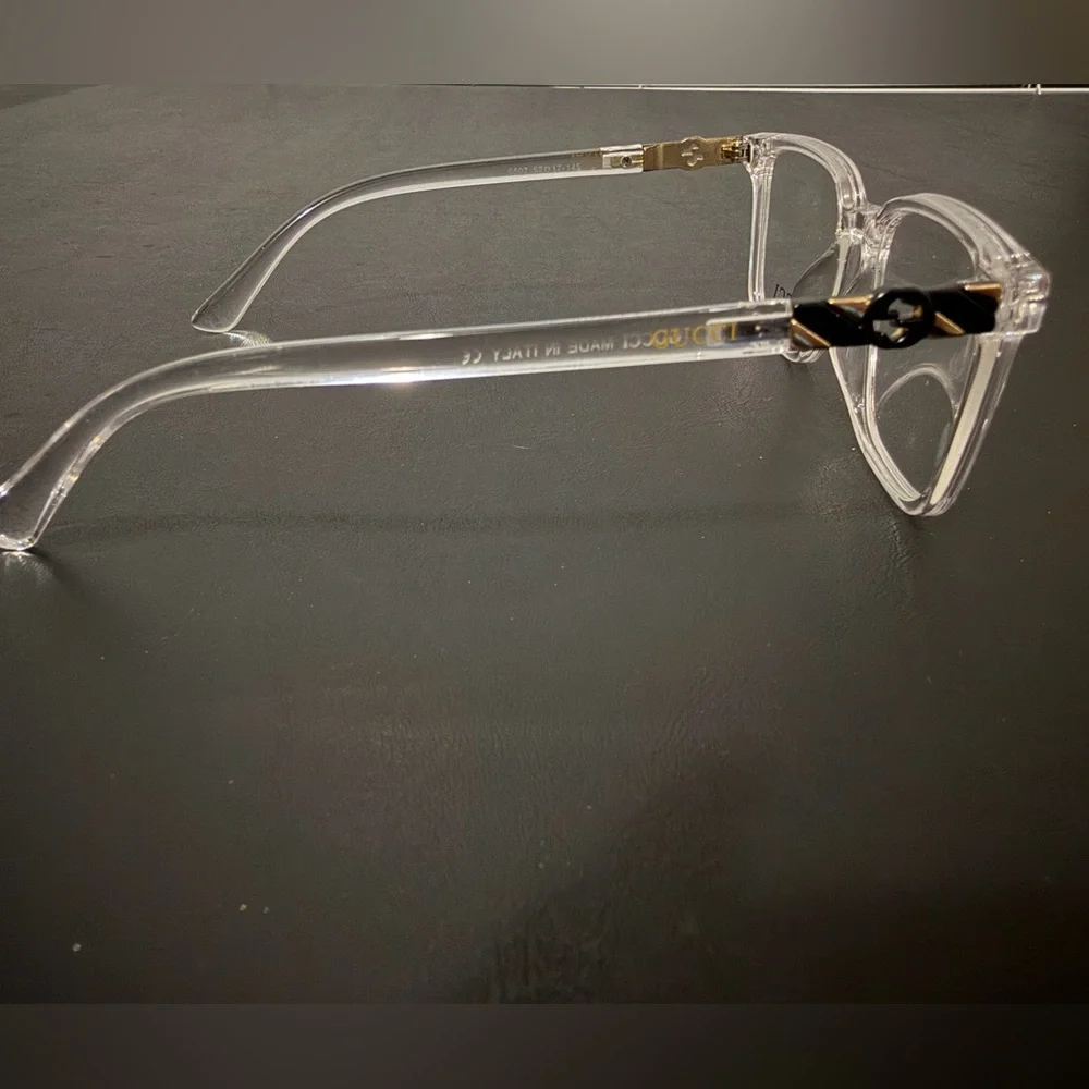 Gucci GG 5507 Clear Eyeglasses Frames 52-17-145 Made in Italy NEW